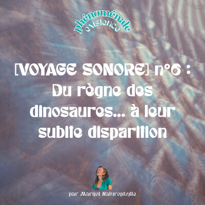 [VOYAGE SONORE] n°6 : Du règne des dinosaures... à leur subite disparition cover