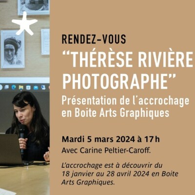 Les rendez-vous du salon de lecture - Présentation de l'accrochage "Thérèse Rivière" par Carine Peltier-Caroff cover