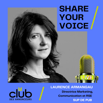 SHARE YOUR VOICE - LAURENCE ARMANGAU, SUP DE PUB cover