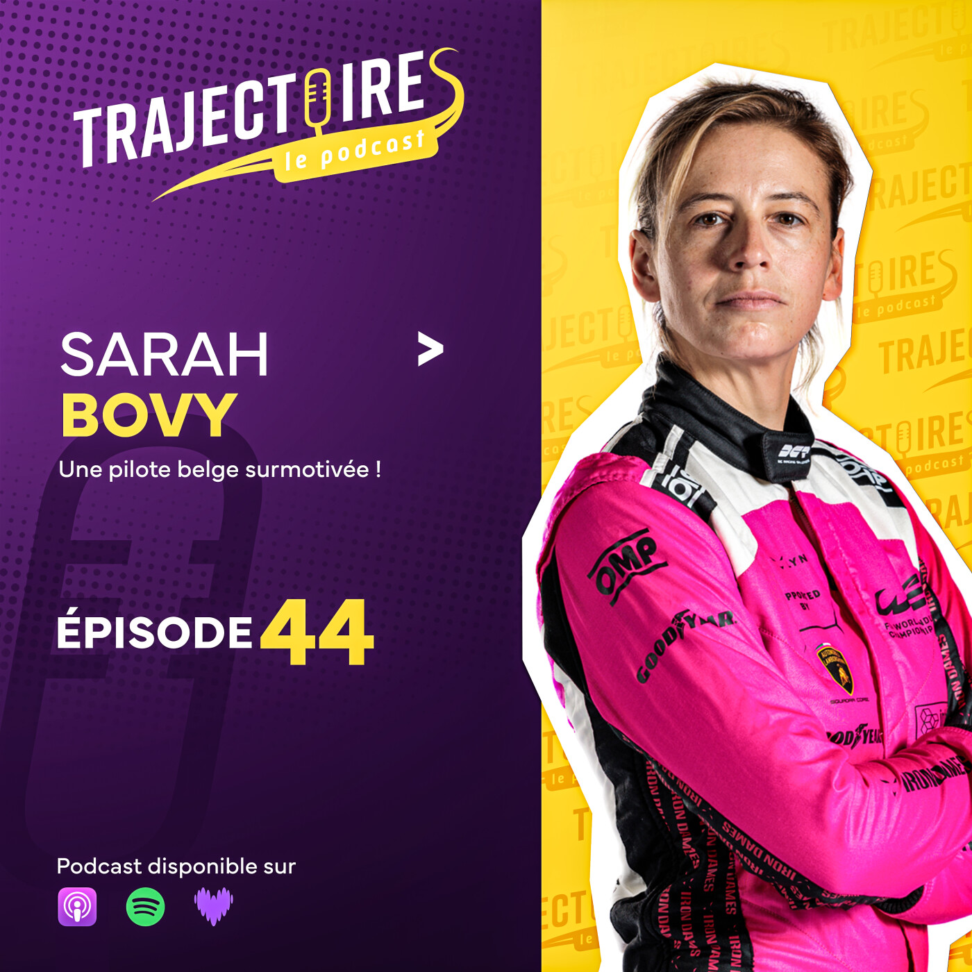 REDIFF - SARAH BOVY - Le parcours incroyable d’une pilote belge persévérante et à la volonté de fer (2e PARTIE) episode artwork