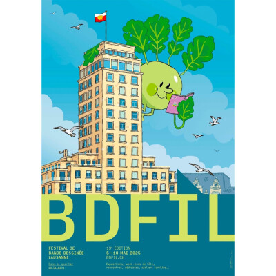 Un menu spécial pour les 20 ans de BDFIL à Lausanne, en compagnie de Gaëlle Kovaliv. Dans ma bulle #534 cover