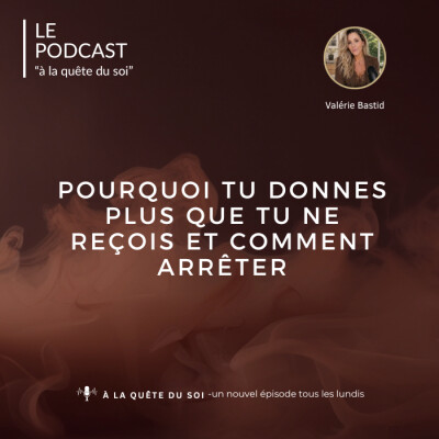 Pourquoi tu donnes plus que tu ne reçois et comment arrêter cover