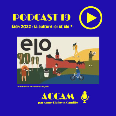 #19 Matthieu Gillieron -  Esch 2022 : la culture ici et elo! cover