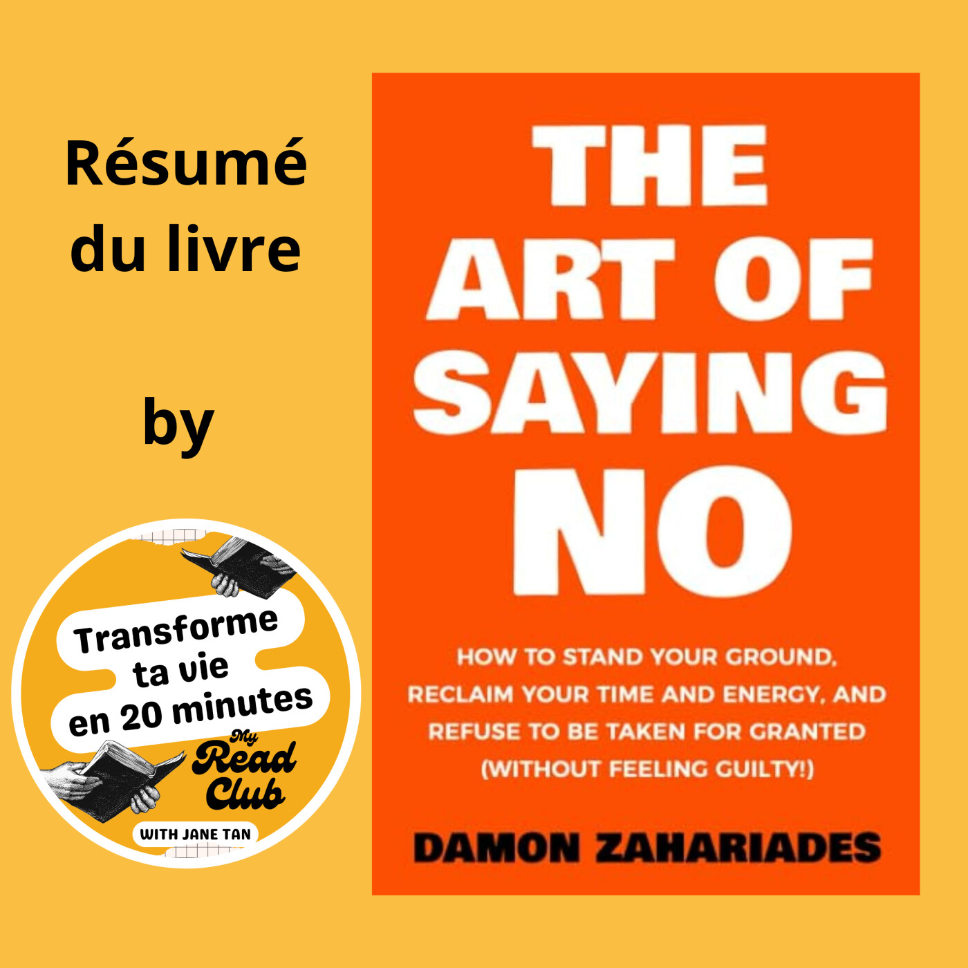 64. Dire non sans culpabiliser : The Art of Saying No pour poser tes limites avec respect et garder ton énergie episode artwork
