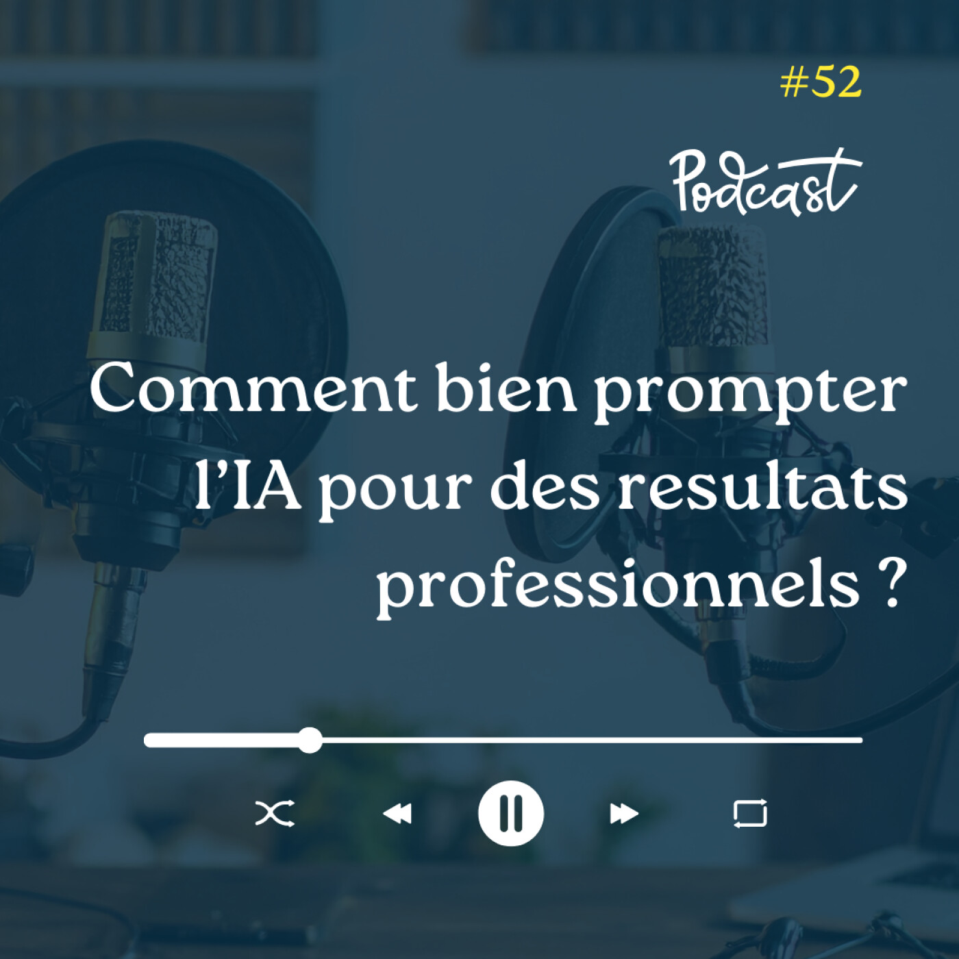 3 Minutes Pour Entreprendre #52 - Comment bien prompter l'IA pour des resultats professionnels episode artwork