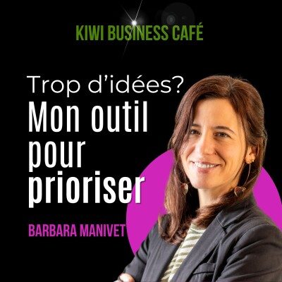 Café 7 - Trop d'idées? Mon outil pour prioriser... et alléger ta charge mentale! cover