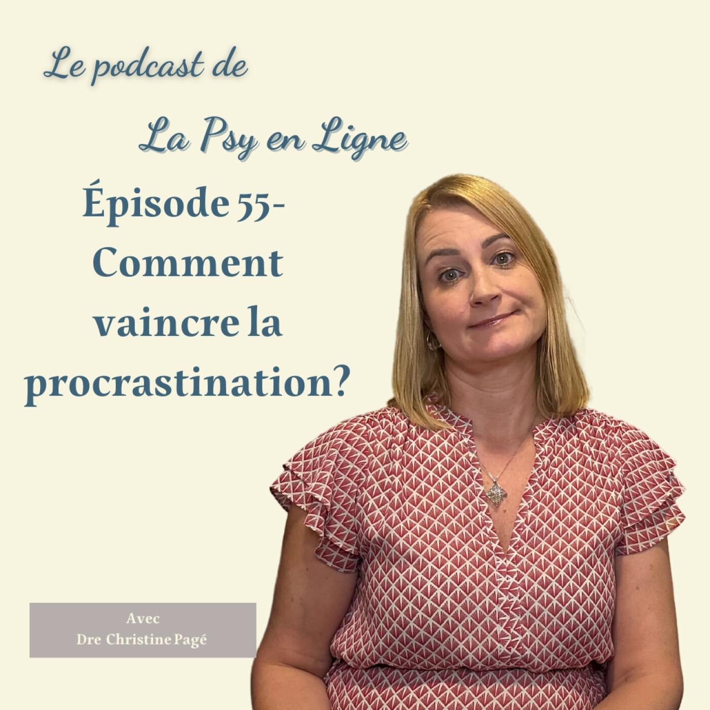 Le Podcast de la Psy en ligne- Psychologie et charge mentale