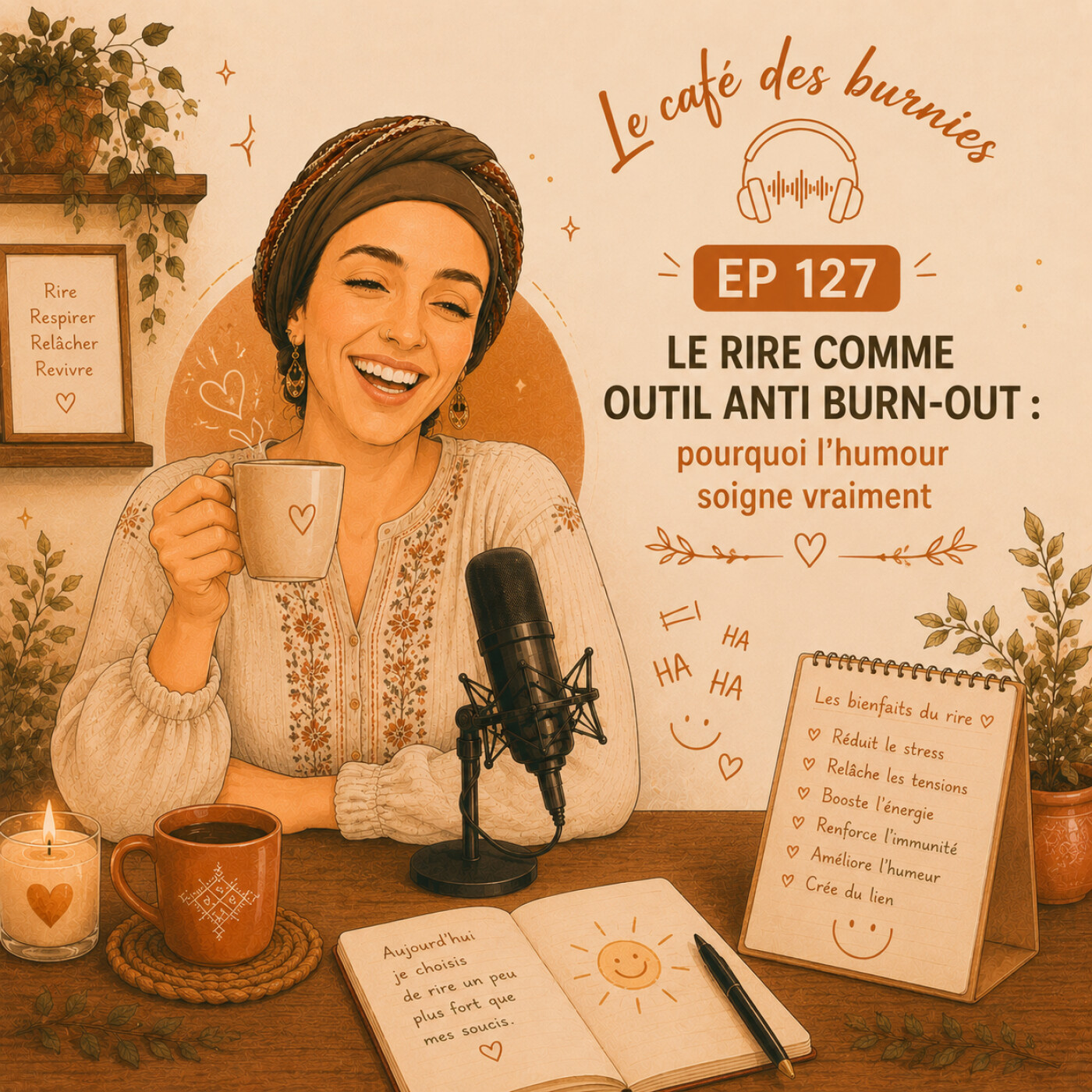 EP 127 MUSIQUE ET BURN-OUT : comment utiliser les sons pour réduire le stress et retrouver l'énergie