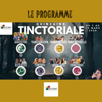 Structurer la filière des plantes tinctoriales : le programme de la Quinzaine Tinctoriale d'ArtEcoVert cover