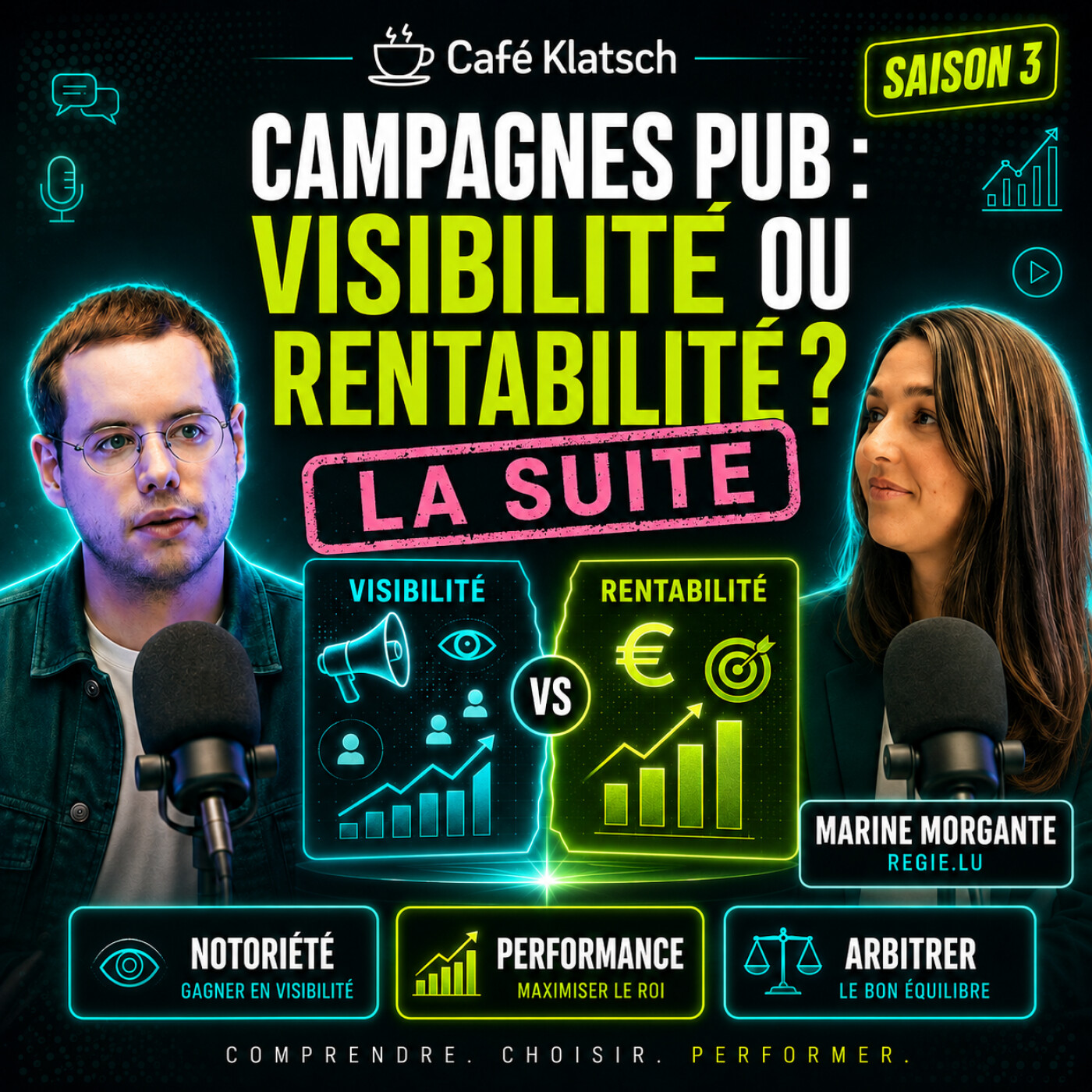 Faut-il miser sur la visibilité ou la rentabilité ? On poursuit le débat avec Marine de Regie.lu