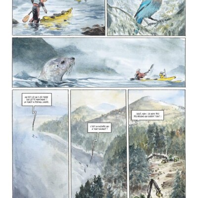 S02E75 Traverser l'Alaska en kayak 2/4 : Les moments-clés de l'expé (Maxime de Lisle, scénariste de BD) cover