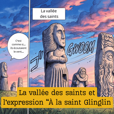 La vallée des saints et l'expression française "à la saint Glinglin" cover