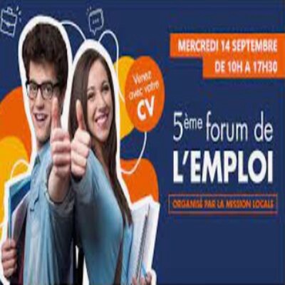 Le 5ème Forum de l'Emploi à Carrefour Sartrouville du 14/09/2022 cover