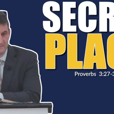 You Can't Earn the Secret Place | Expository Preaching cover