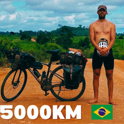 5000KM de VELO au Brésil et 7 jours de SURVIE en JUNGLE amazonienne cover
