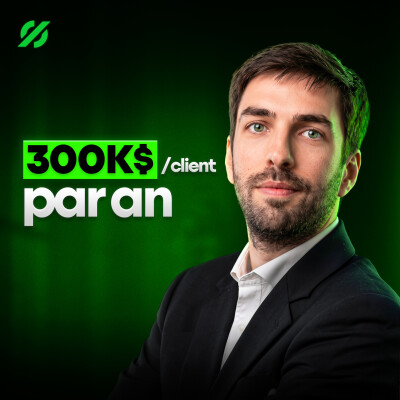 Il fait 15M$/an avec seulement 30 clients (un marché inexploité) cover