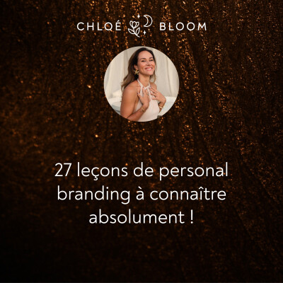27 leçons de personal branding à connaître absolument cover