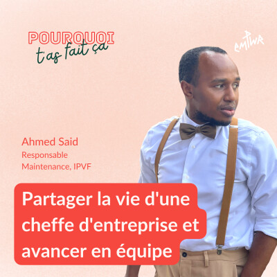 [Teaser] - Partager la vie d'une cheffe d'entreprise et avancer en équipe cover