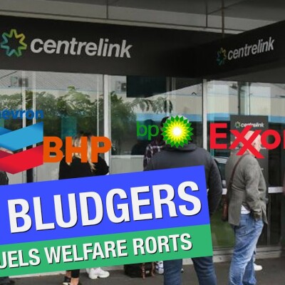 Corporate welfare bludgers sucking on the public teat! cover