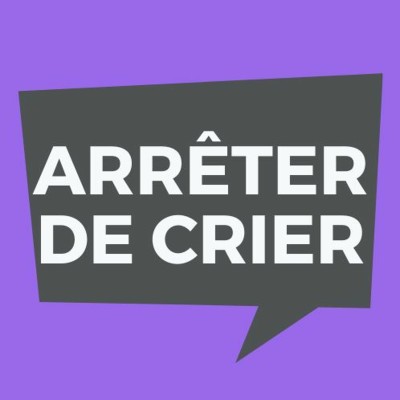 Arrêter de crier cover