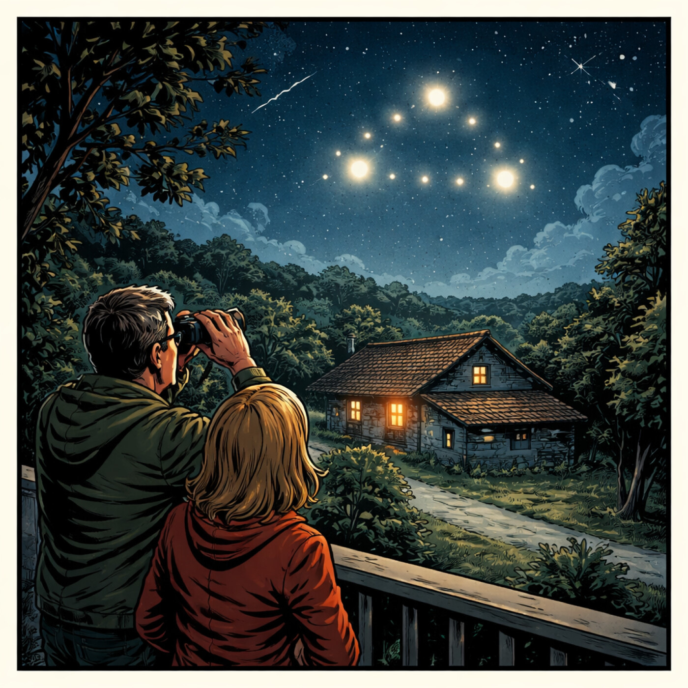 des lumières qui reviennent sur la vallée Dordogne episode artwork