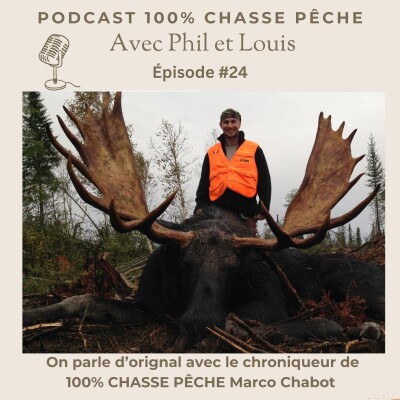 Épisode 24: on parle d'orignal avec Marco Chabot cover