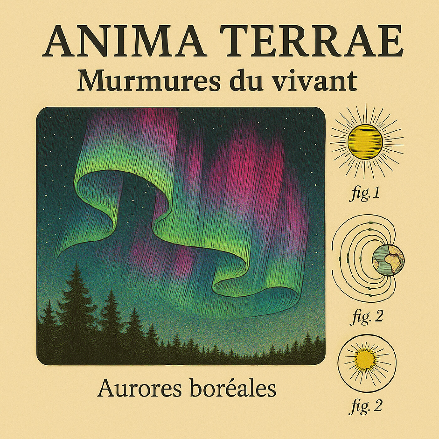 Sous les voiles du Nord : une aurore boréale Sous les voiles du Nord : une aurore boréale