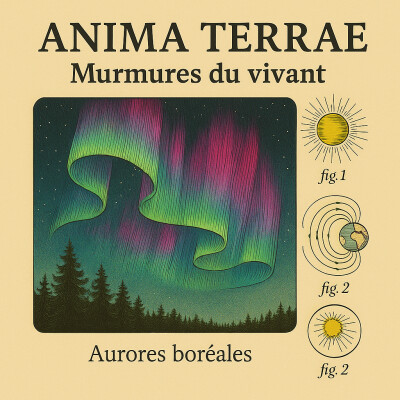 Sous les voiles du Nord : une aurore boréale cover