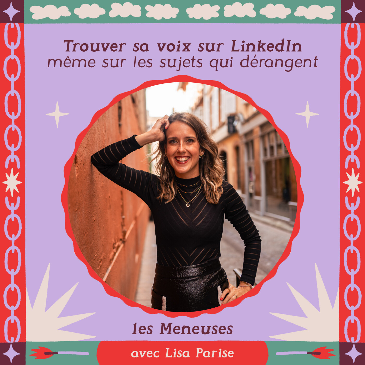 Comment trouver sa voix sur LinkedIn, même sur des sujets qui dérangent avec Lisa Parise episode artwork