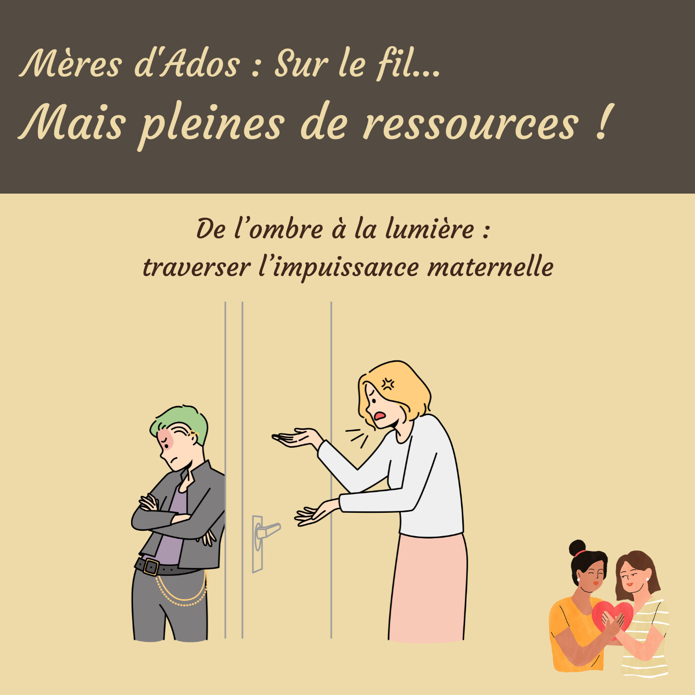 De l’ombre à la lumière : traverser l’impuissance maternelle De l’ombre à la lumière : traverser l’impuissance maternelle