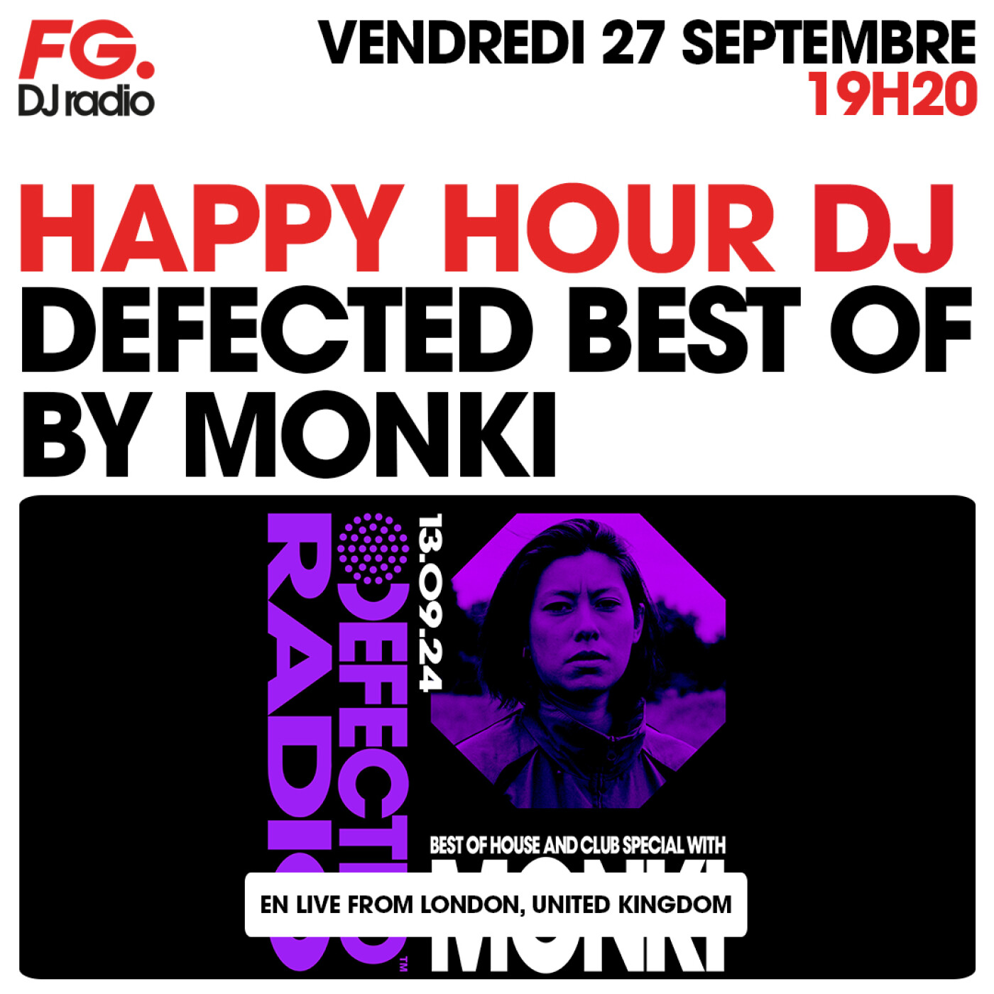 HAPPY HOUR DJ : DEFECTED BEST OF BY MONKEY