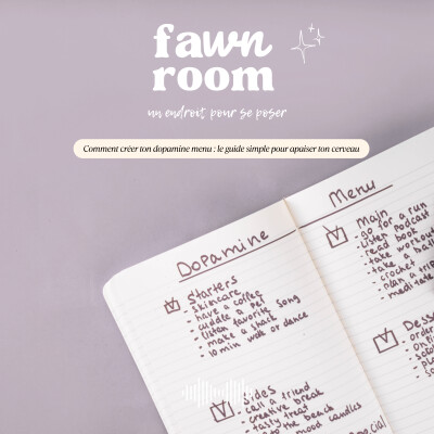 Comment créer ton dopamine menu : le guide simple pour apaiser ton cerveau cover