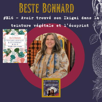 Beste Bonnard - Être à sa place dans la teinture végétale et l'eco-print cover