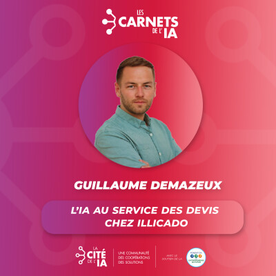 [REDIFF] #76 Guillaume Demazeux - Illicado - L’IA au service des devis chez Illicado cover