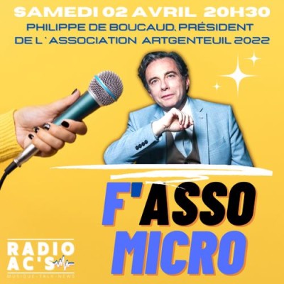 F'ASSO MICRO du 02/03/2022 Avec PHILIPPE DE BOUCAUD cover