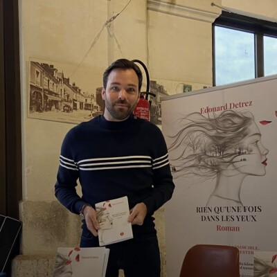 interview de L'auteur Edouard Détrez cover
