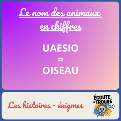Le nom des animaux en chiffres cover