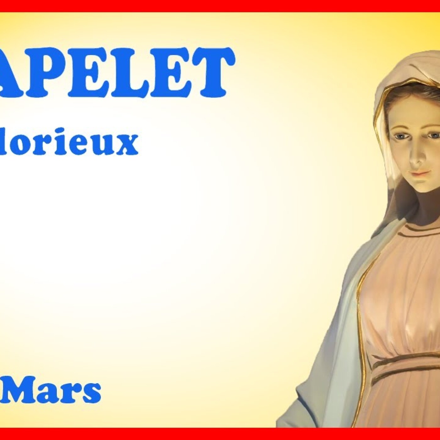 CHAPELET 🙏 Dimanche 17 Mars - Mystères Glorieux #carême episode artwork