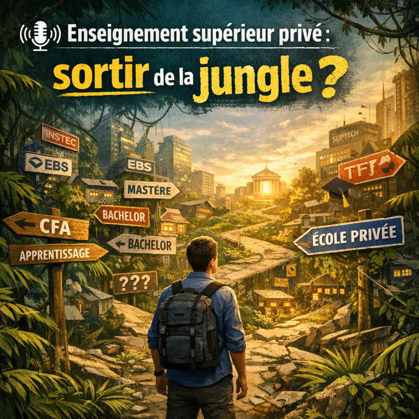 Loi de régulation de l'enseignement supérieur privé : le virage réglementaire episode artwork