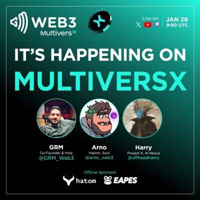 NFT Paris, USA, Tokenomics, xDay 2025, FebruAIry & Pell Network - GM Web3 MultiversX cover