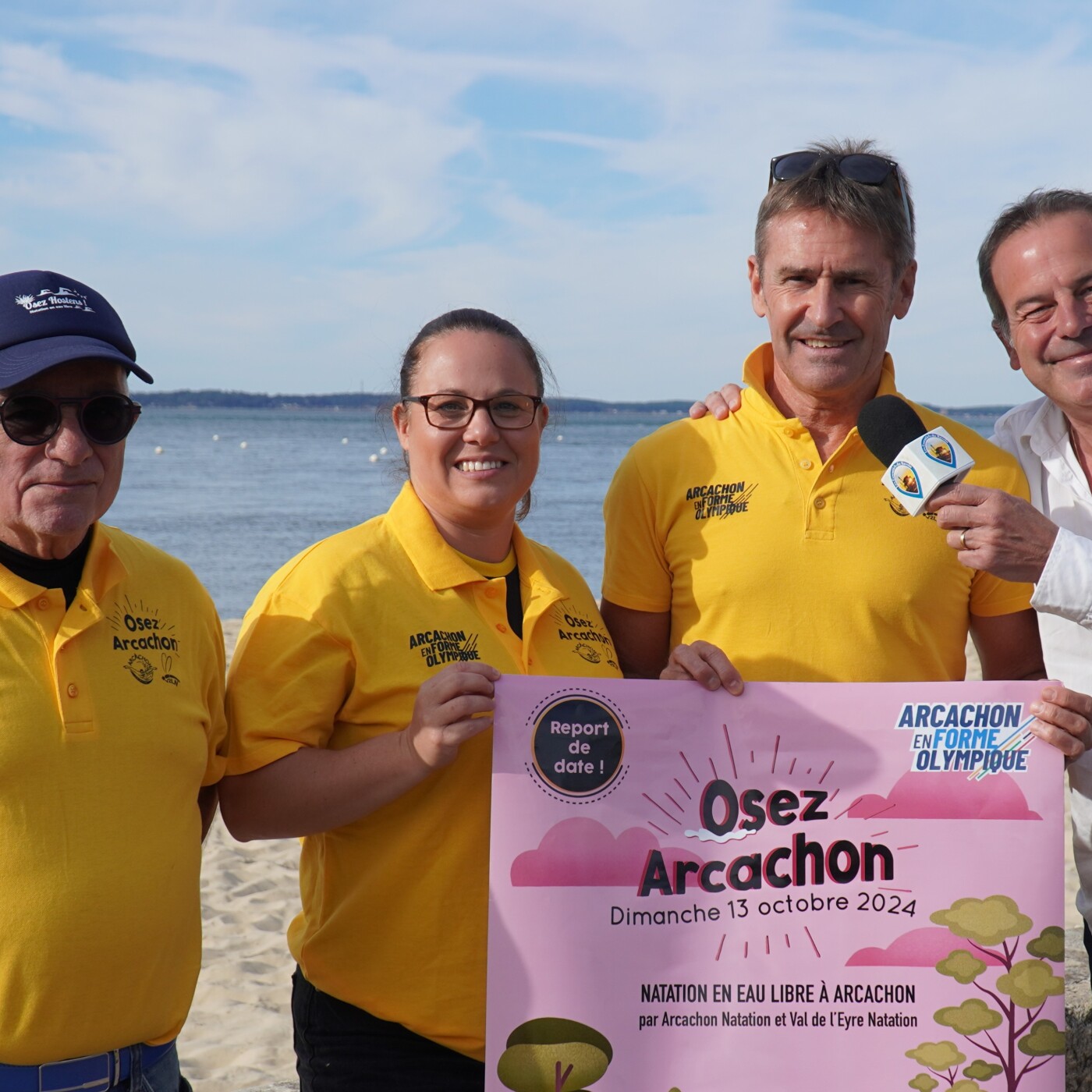 Depuis la plage des Arbousiers à Arcachon, Benoit Domecq et Jean-Louis Thorembey nous présentent la 4ème édition Osez Arcachon episode artwork