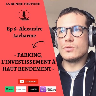 6- Parking , l' investissement à haute rentabilité - Alexandre Lacharme - cover