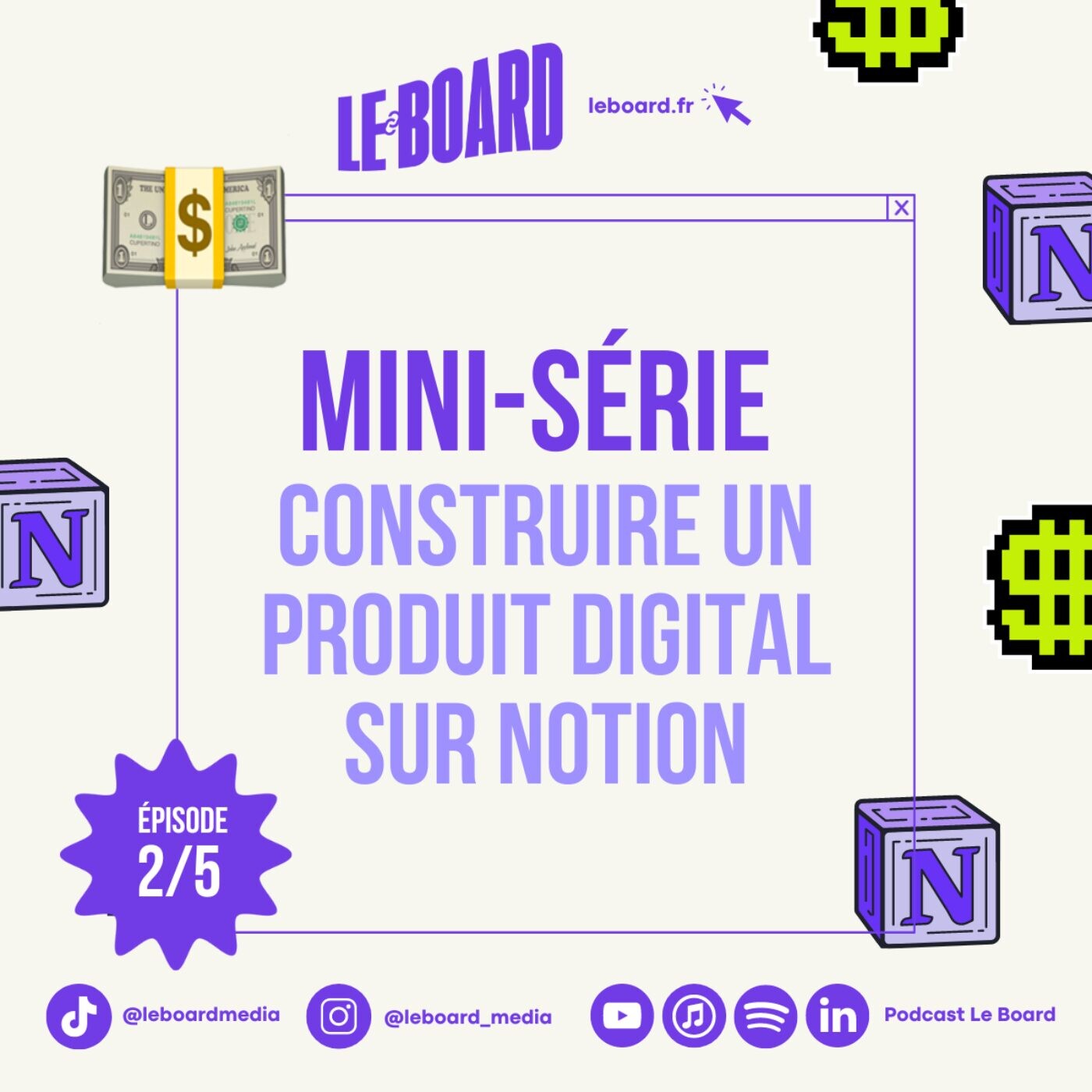 2/5 🎰 Construire un produit digital sur Notion - Mini-série