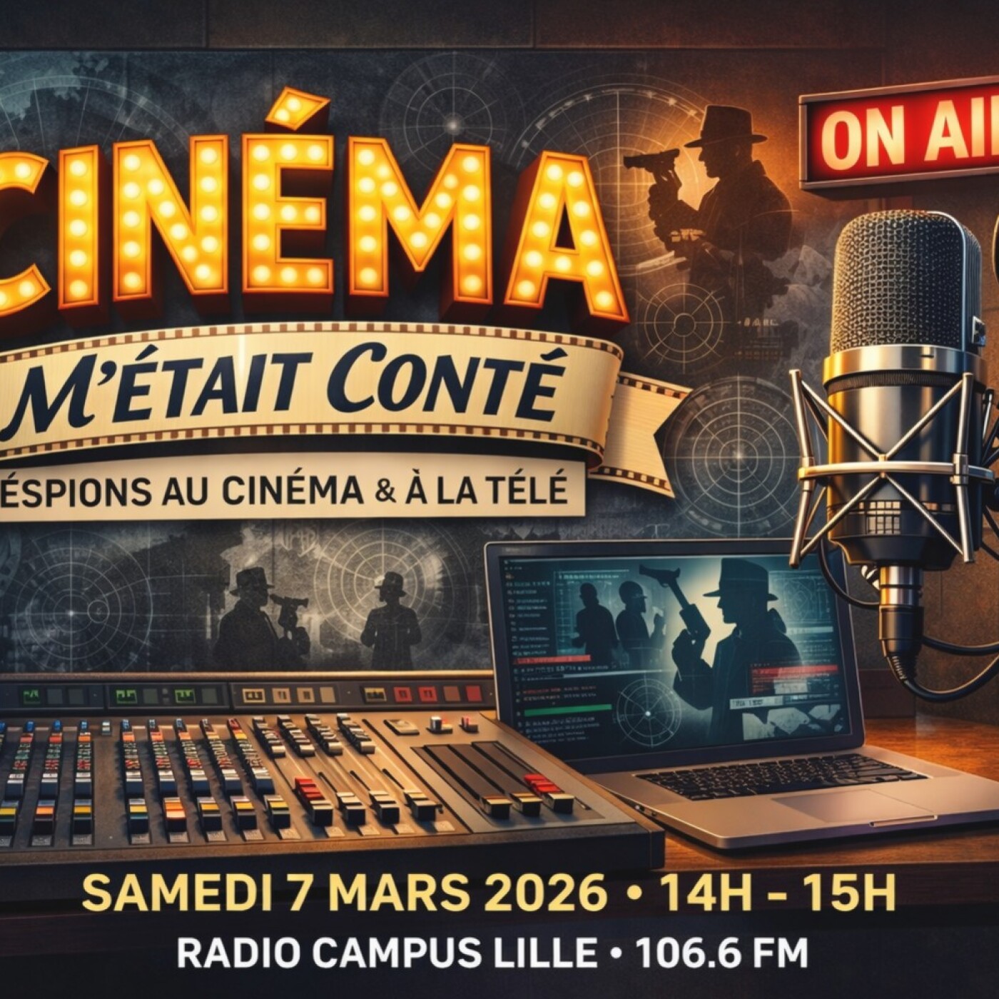 Les espions au cinéma et à la télévision : épisode 2