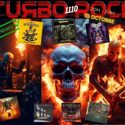 TURBO ROCK #TBR 1110  le 10 Octobre 2024 Gilles Jean Michel & Jean Claude cover