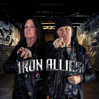 213Rock Live interview on 213Rock 13 10 2022 with David Reece Iron Alllies New album Blood in Blood Out Out on 21 10 2022 cover