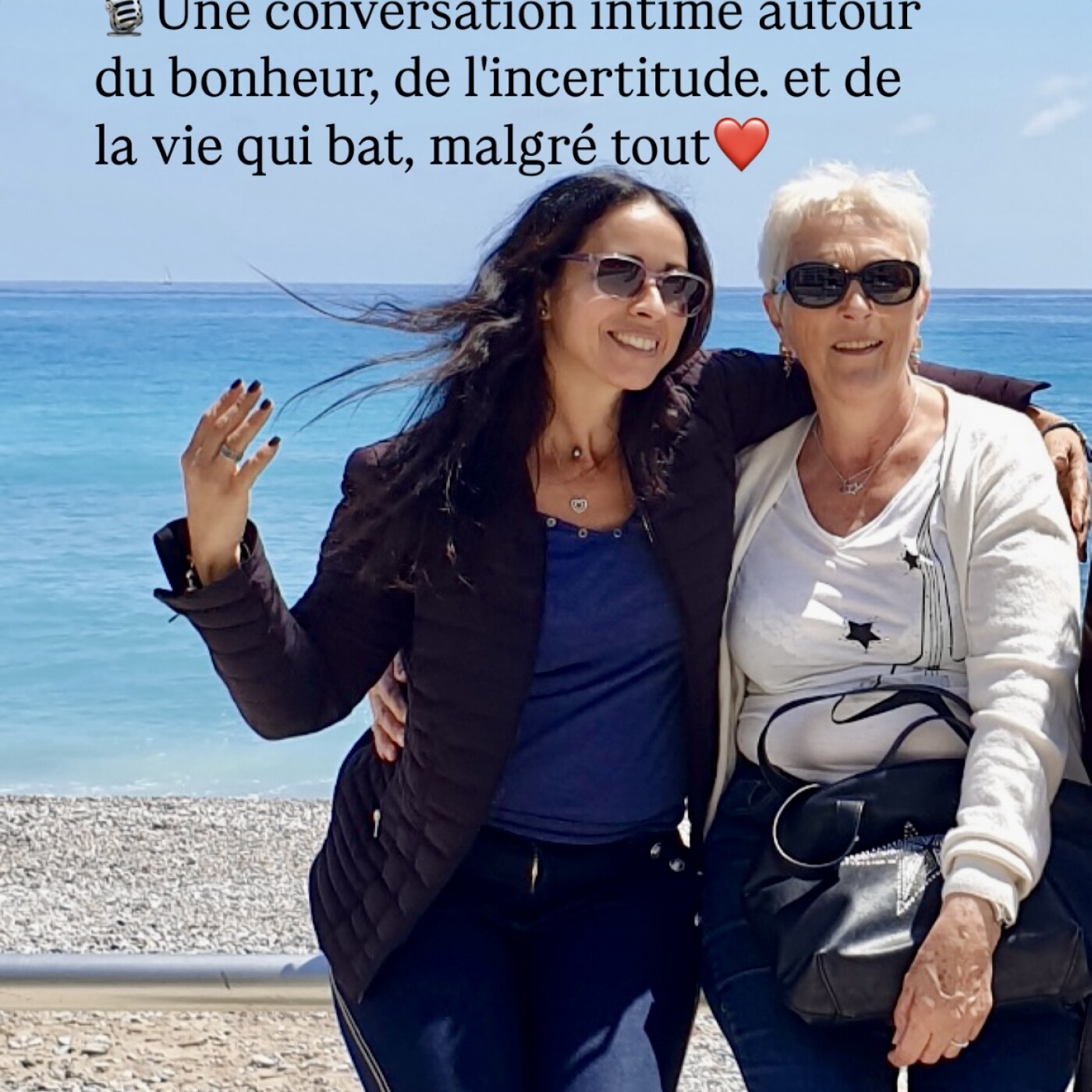 Une conversation intime autour du bonheur, de l’incertitude… et de la vie qui bat, malgré tout 💖