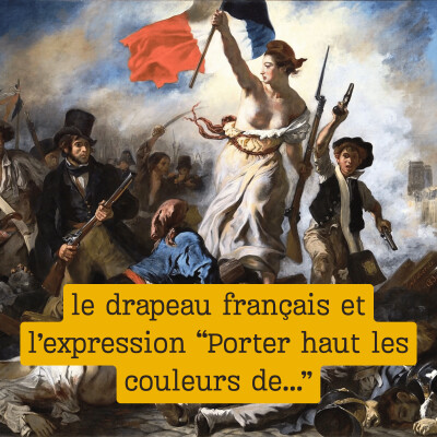 Le drapeau français et l'expression "Porter haut les couleurs de..." cover
