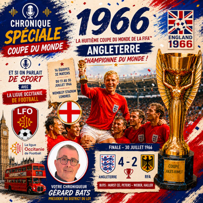 Chronique spéciale Coupe du Monde de Football N°8 - 1966 Angleterre cover