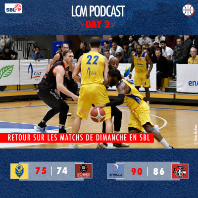 SBL - Day 2 : Vevey vs Genève & Massagno vs Boncourt cover